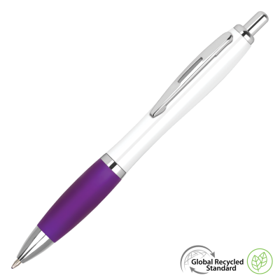 Picture of CONTOUR EXTRA GRS RECYCLED BALL PEN - PURPLE