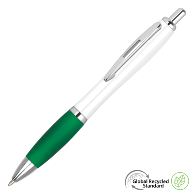 Picture of CONTOUR EXTRA GRS RECYCLED BALL PEN - GREEN