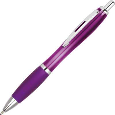 Picture of CONTOUR STANDARD BALL PEN - TRANSLUCENT PURPLE