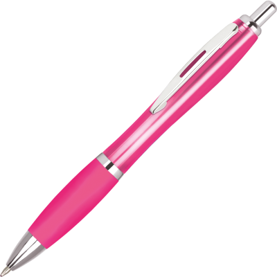 Picture of CONTOUR STANDARD BALL PEN - TRANSLUCENT MAGENTA