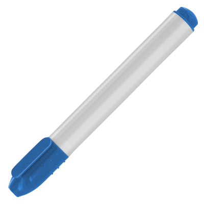 Picture of DRY WIPE MARKER PRO - WHITE - BLUE.