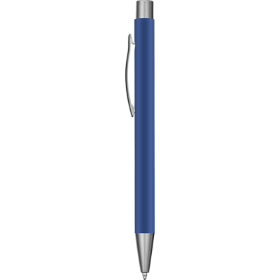 Picture of ERGO SOFT FEEL METAL BALL PEN - MEDIUM BLUE