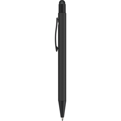 Picture of ERGO-I SOFT FEEL NOIR METAL BALL PEN with Stylus - Black