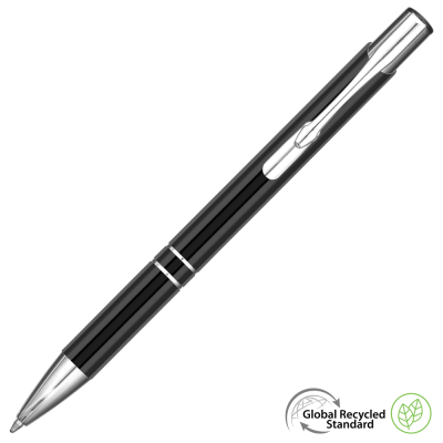 Picture of ELECTRA CLASSIC GRS RECYCLED METAL BALL PEN - BLACK