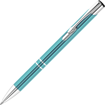 Picture of ELECTRA CLASSIC METAL BALL PEN - LIGHT BLUE