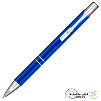 Picture of ELECTRA CLASSIC GRS RECYCLED METAL BALL PEN - DARK BLUE