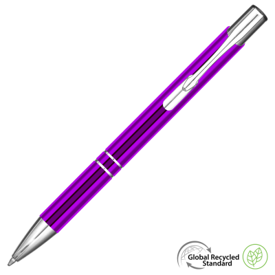 Picture of ELECTRA CLASSIC GRS RECYCLED METAL BALL PEN - PURPLE