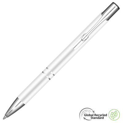 Picture of ELECTRA CLASSIC GRS RECYCLED METAL BALL PEN - SILVER