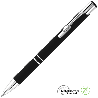 Picture of ELECTRA CLASSIC GRS RECYCLED SOFT FEEL BALL PEN - BLACK