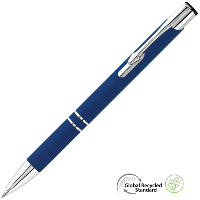 Picture of ELECTRA CLASSIC GRS RECYCLED SOFT FEEL BALL PEN - BLUE