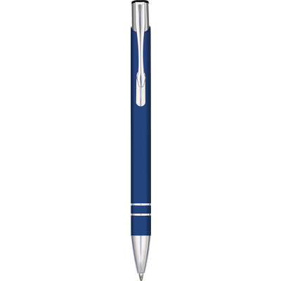 Picture of ELECTRA CLASSIC SOFT FEEL METAL BALL PEN - BLUE