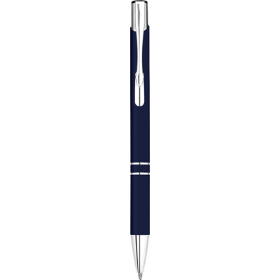 Picture of ELECTRA CLASSIC SOFT FEEL METAL BALL PEN - DARK BLUE