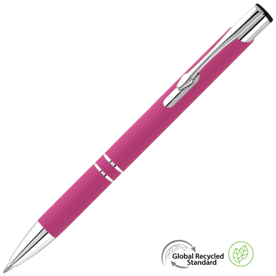 Picture of ELECTRA CLASSIC GRS RECYCLED SOFT FEEL BALL PEN - PINK