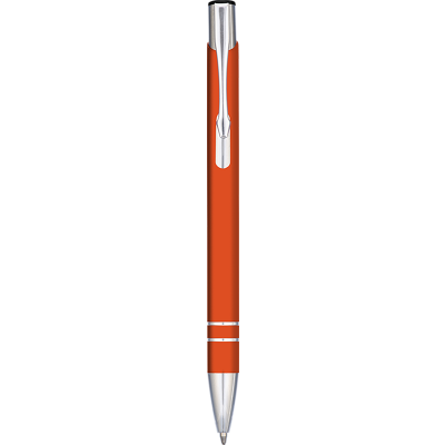 Picture of ELECTRA CLASSIC SOFT FEEL METAL BALL PEN - ORANGE