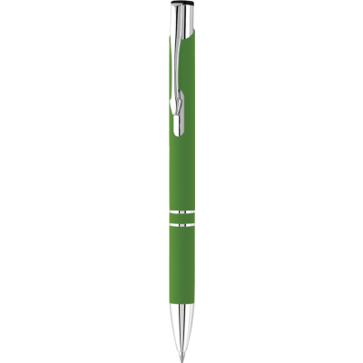 Picture of ELECTRA CLASSIC SOFT FEEL METAL BALL PEN - GREEN