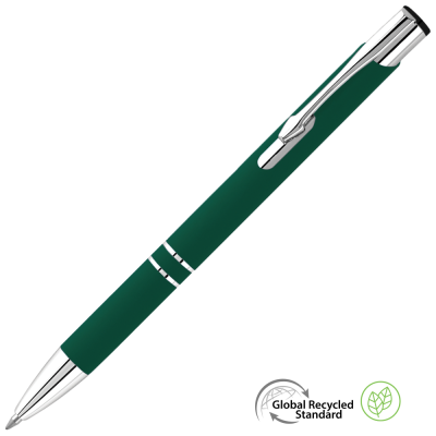 Picture of ELECTRA CLASSIC GRS RECYCLED SOFT FEEL BALL PEN - DARK GREEN