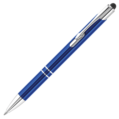 Picture of ELECTRA-I CLASSIC METAL BALL PEN with Stylus - Dark Blue