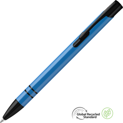 Picture of ELECTRA NOIR GRS RECYCLED BALL PEN - BLUE