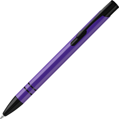 Picture of ELECTRA NOIR METAL BALL PEN - PURPLE