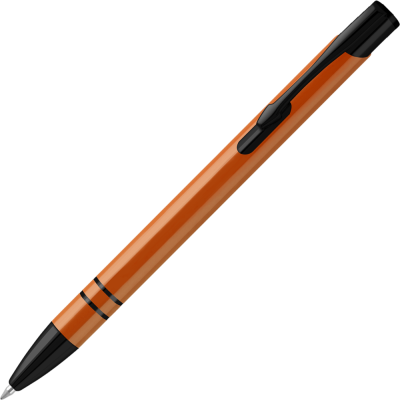 Picture of ELECTRA NOIR METAL BALL PEN - ORANGE