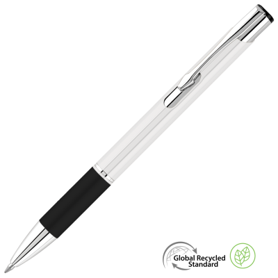 Picture of ELECTRA GRIP GRS RECYCLED METAL BALL PEN - BLACK