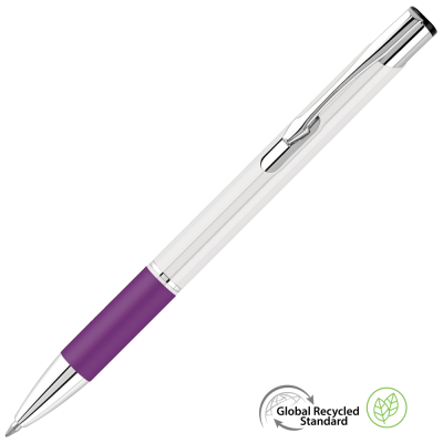 Picture of ELECTRA GRIP GRS RECYCLED METAL BALL PEN - PURPLE