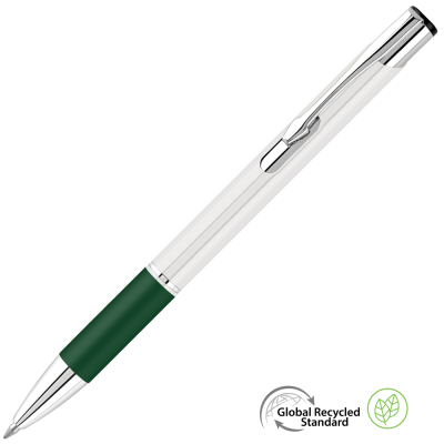 Picture of ELECTRA GRIP GRS RECYCLED METAL BALL PEN - GREEN