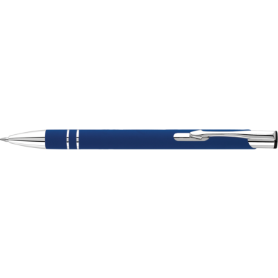 Picture of ELECTRA SOFT FEEL METAL BALL PEN - DARK BLUE