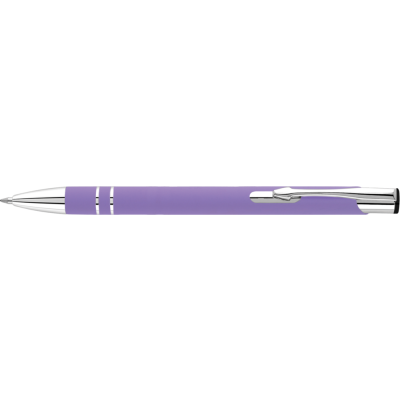 Picture of ELECTRA SOFT FEEL METAL BALL PEN - LILAC (BLUE INK)