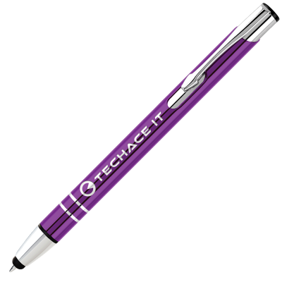 Picture of ELECTRA METAL TOUCH STYLUS BALL PEN - PURPLE