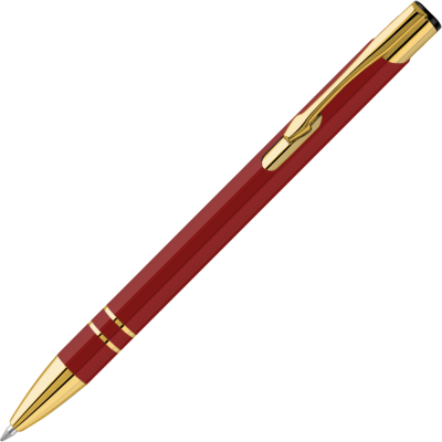 Picture of ELECTRA ORO METAL BALL PEN - RED