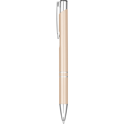 Picture of ELECTRA CLASSIC SATIN METAL BALL PEN - CHAMPAGNE