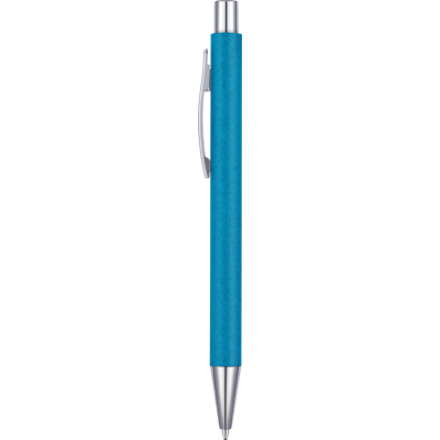 Picture of GLOBAL WHEATSTRAW BALL PEN - BLUE