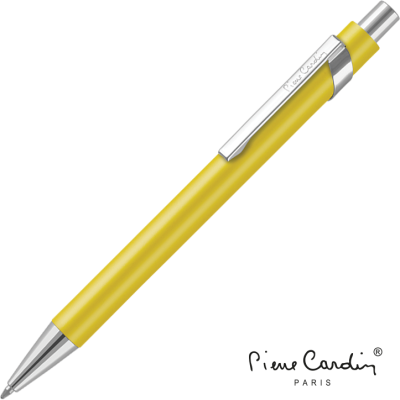 Picture of PIERRE CARDIN LAFLEUR METAL BALL PEN - YELLOW