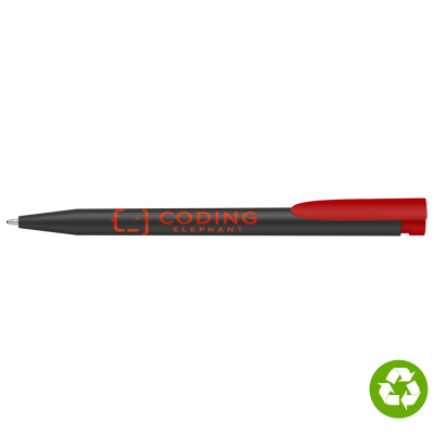 Picture of POST CONSUMER SLIM RECYCLED BALL PEN - RED