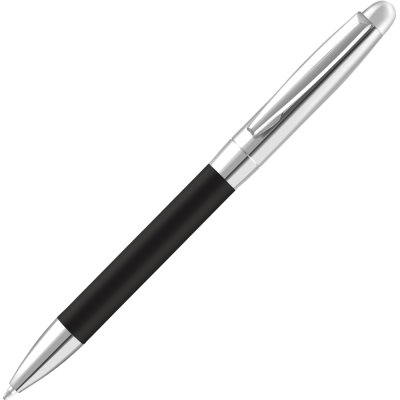 Picture of MULGRAVE SOFT FEEL METAL BALL PEN - BLACK