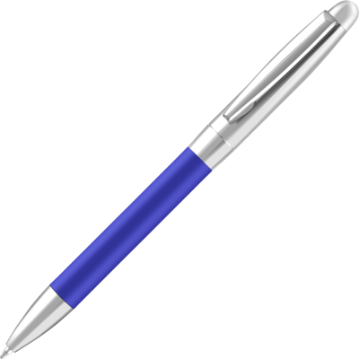 Picture of MULGRAVE SOFT FEEL METAL BALL PEN - BLUE