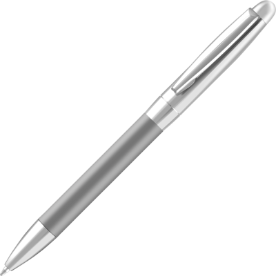 Picture of MULGRAVE SOFT FEEL METAL BALL PEN - SILVER