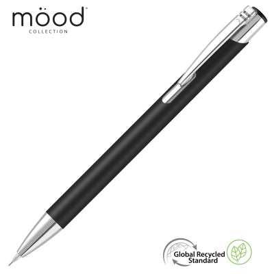 Picture of MOOD GRS RECYCLED SOFT FEEL METAL MECHANICAL PENCIL - BLACK