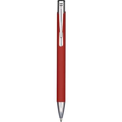 Picture of MOOD SOFT FEEL METAL BALL PEN - RED