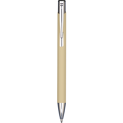 Picture of MOOD SOFT FEEL METAL BALL PEN - PASTEL YELLOW