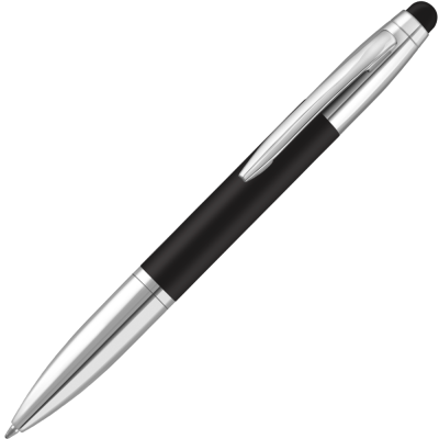 Picture of NORSTON-I SOFT FEEL METAL BALL PEN - BLACK