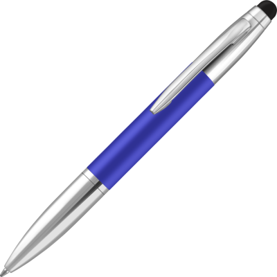 Picture of NORSTON-I SOFT FEEL METAL BALL PEN - BLUE