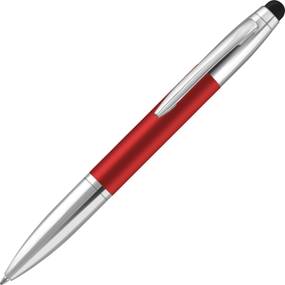 Picture of NORSTON-I SOFT FEEL METAL BALL PEN - RED