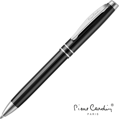 Picture of PIERRE CARDIN VERSAILLES METAL BALL PEN - BLACK