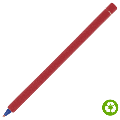 Picture of RECYCLED PAPER BALL PEN - RED