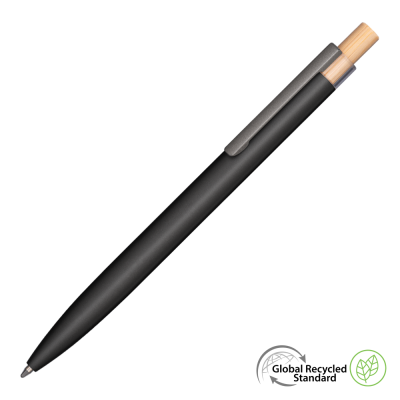 Picture of SECOND-LIFE GRS RECYCLED METAL BALL PEN - BLACK