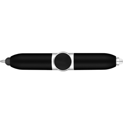 Picture of AXIS SPINNER BALL PEN with Stylus - Black