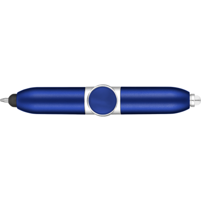 Picture of AXIS SPINNER BALL PEN with Stylus - Blue