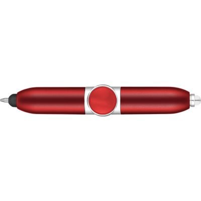 Picture of AXIS SPINNER BALL PEN with Stylus - Red